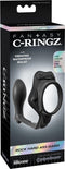 Pipedream - C-Ringz - Rock Hard Ass-Gasm - Black