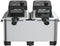 Tefal Double Pro FR3610 - Dubbele frituurpan - 7 L - 3600W - Anti-geurfilter - Koude zone