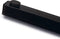 Beeztees Standaard - Hondenvoer- en drinkbak - 2 RVS bakken - Zwart - 28 cm (2 stuks)