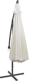 vidaXL - Zweefparasol - 3,5 - m - zandwit