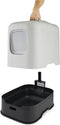 Rotho MyPet Biala - Kattenbak - Modern design - Wit & Antraciet