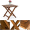 EezyLife Houten bijzettafel - 46x46x46cm - Acacia hout - Tuintafel