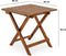 EezyLife Houten bijzettafel - 46x46x46cm - Acacia hout - Tuintafel