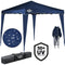 EezyLife Opvouwbare Partytent - 3 x 3x 2.5 m - Blauw