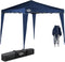EezyLife Opvouwbare Partytent - 3 x 3x 2.5 m - Blauw