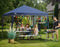 EezyLife Opvouwbare Partytent - 3 x 3x 2.5 m - Blauw