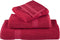vidaXL - 6-delige - Handdoekenset - SOLUND - 600 - g/m² - rood