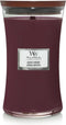 WoodWick Hourglass Large Geurkaars - Black Cherry - 130 branduren