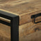 vidaXL - Opbergdoos - 80x35x45 - cm - Massief - Ruw - Mangohout