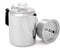GSI Glacier Stainless Perculator Campingservies en keukenuitrusting 400 ml zilver