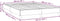 vidaXL - Bedframe - zonder - matras - 160x200 - cm - stof - groen