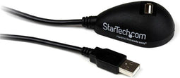 StarTech.com USB Verlengkabel - A Mannelijk naar A Vrouwelijk - 1,50 m - Zwart