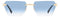 Dsquared2 D2 0102/S - Heren Zonnebril - Metaal - Blauw - Goudkleurig