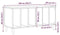 vidaXL - Plankenkast - in - Zwart - Eiken - 100x38x48 - cm - van - Geengineerd - Hout
