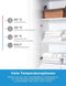 Midea MF10EW80B Wasmachine - 8 kg - 1400 rpm - Duits Display