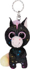 Nici Sleutelhanger Glubschis Eenhoorn Junior 9 Cm Zwart