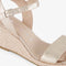 Tamaris Espadrilles - Sleehak met gespsluiting - Goud - Maat 36