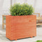vidaXL - Plantenbak - 90x40x72,5 - cm - massief - grenenhout - wasbruin