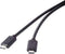 Renkforce RF-4381074 - USB-C Kabel - 1.50 m - 20 Gbps - Zwart