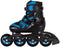 Roces Jokey 3.0 - Inline Skates - Verstelbaar 38-41 - Zwart Blauw