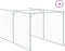 vidaXL - Hondenhok - met - dak - 117x609x123 - cm - staal - lichtgrijs