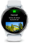 Garmin Venu 3 - Smartwatch - Health functies - Zilver (Wit)