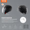 Motorcycle Helmet, 3/4-Face, Smart Street ABS & High Density Helmet with Bluetooth Slot & Interchang