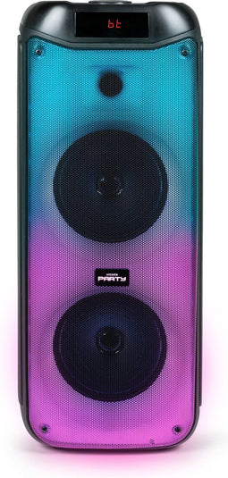Big Ben Party - Draadloze Bluetooth speaker - RGB-verlichting 200 watt (PARTYBTHPL)