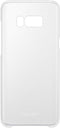 Samsung Galaxy S8+ - Clear Cover - Schokbestendig - Zilver