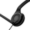 Sennheiser PC 8 USB - Headset - Geluidsisolerende microfoon met in-line volumeregeling - Zwart