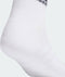 adidas Sportswear - Gevoerde Enkelsokken - Demping en Voetboogondersteuning - Wit (3 paar)