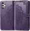 iMoshion Hoesje Geschikt voor Samsung Galaxy A13 (4G) Hoesje Met Pasjeshouder - iMoshion Mandala Bookcase - Paars