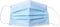 Mondkapje 3-Laags blauw - 50 stuks - 50 stuks