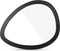 Benoa Large Black Egg-shaped Mirror