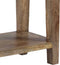 vidaXL - Wandtafel - 118x30x80 - cm - massief - mangohout