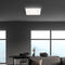 Briloner SLIM - LED Plafonniére - extra plat ontwerp met backlight effect - 4000K - 22W - 3000 lm - 42 x 42 x 2,9 cm