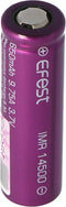 Efest IMR 14500 - 650mAh 3.6V - 3.7V Li-Ion batterij (platte pluspool)