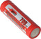 Efest IMR 14500 V2 batterij met 700 mAh 3,7 V Li-ion batterij positieve pool verhoogd, let op afmetingen ca. 50,5x14,2 mm