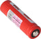 Efest IMR 14500 V2 batterij met 700 mAh 3,7 V Li-ion batterij positieve pool verhoogd, let op afmetingen ca. 50,5x14,2 mm