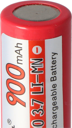 Efest IMR 16500 900 mAh 3,6 V - 3,7 V Li-ion batterij positieve pool plat, afmetingen 50,05x16,6 mm opmerking