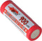 Efest IMR 16500 900 mAh 3,6 V - 3,7 V Li-ion batterij positieve pool plat, afmetingen 50,05x16,6 mm opmerking