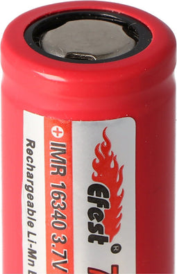 Efest IMR16340 V1 - 700 mAh 3,7 V (positieve pool plat) Li-ionbatterij