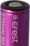 Efest IMR21700 - 3700 mAh Li-ionbatterij, 3,6 V - 3,7 V min. 3630 mAh typ. 3700 mAh maximale 30A stroomafgifte (platte bovenkant)