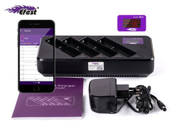 Efest LUC Blu4 Li-Ion battery charger for 18350, 18490, 18500, 18650 and many more batteries, with a