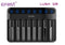 Efest Lush Q8 charger with 8 slots for lithium ion batteries