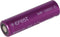 Efest Purple IMR 18650 3000mAh 3.6V - 3.7V min. 2900 mAh typ. 3000 mAh maximale stroomtoevoer van 35 A (platte bovenkant)