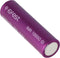 Efest Purple IMR 18650 3000mAh 3.6V - 3.7V min. 2900 mAh typ. 3000 mAh maximale stroomtoevoer van 35 A (platte bovenkant)