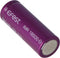 Efest Purple IMR18500 - 1000mAh 3,7V (knop bovenaan, onbeschermd)