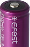 Efest Purple IMR18500 - 1000mAh 3,7V (knop bovenaan, onbeschermd)