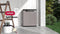Keter Split Basic Recycling Vuilnisbak - Buiten - 2 deksels - 68x39x85 cm - Grijs/Zwart